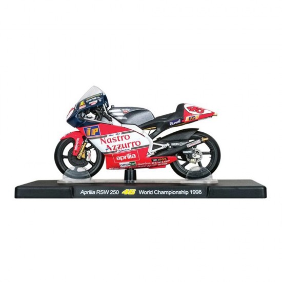 Machetă moto Magazine Models [1:18] - Aprilia 1998 RSW 250 Valentino Rossi 46 Collection